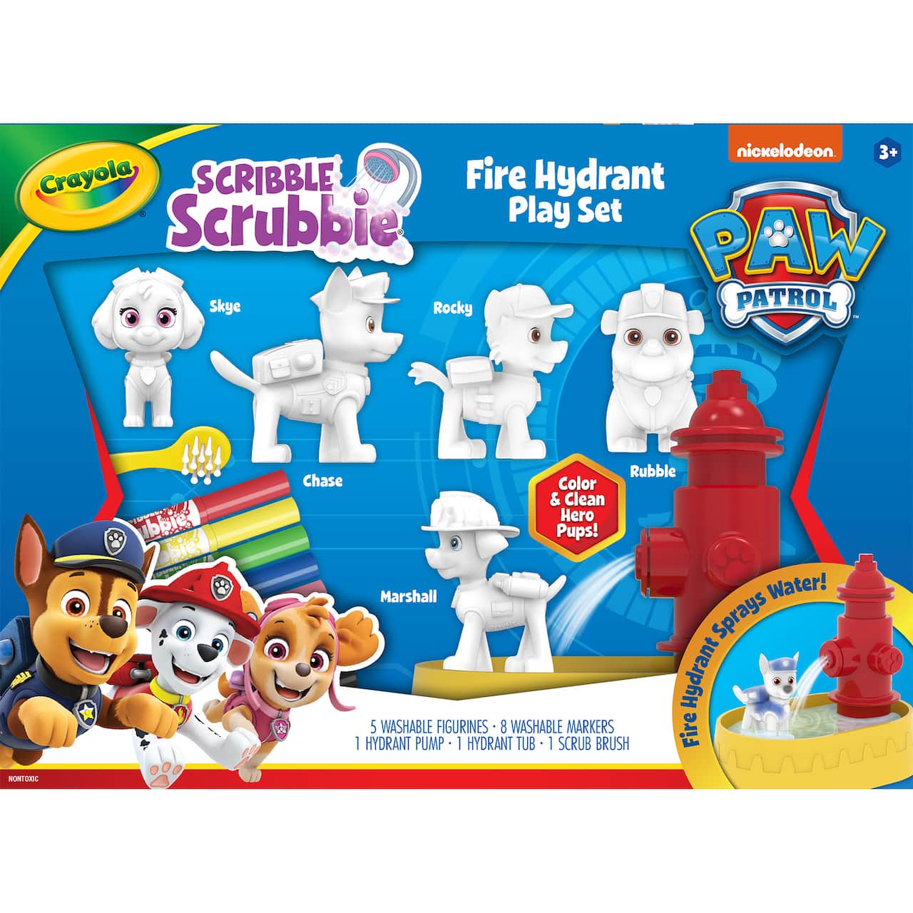 Crayola® Scribble Scrubbie® PAW Patrol™ Fire Hydrant Playset